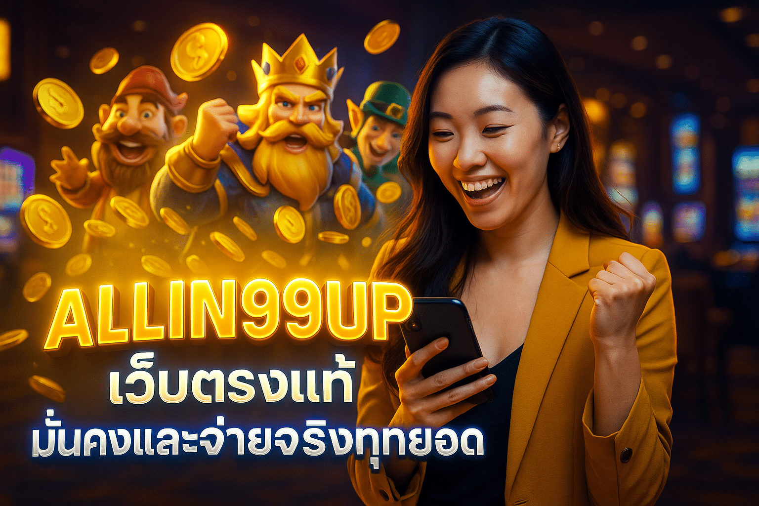 ALLIN99UP เว็บตรงแท้ มั่นคงและจ่ายจริงทุกยอด