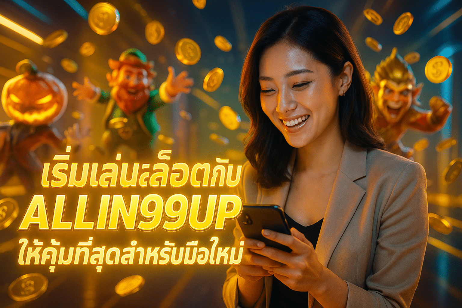 เริ่มเล่นสล็อตกับ ALLIN99UP ให้คุ้มที่สุดสำหรับมือใหม่