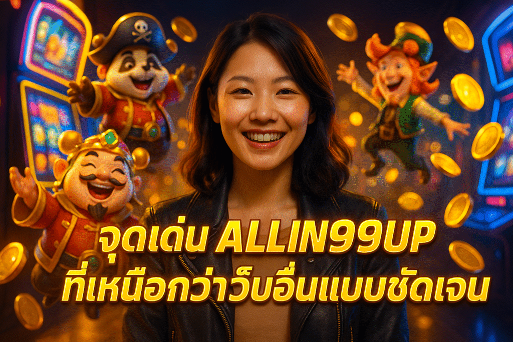 จุดเด่น ALLIN99UP ที่เหนือกว่าเว็บอื่นแบบชัดเจน