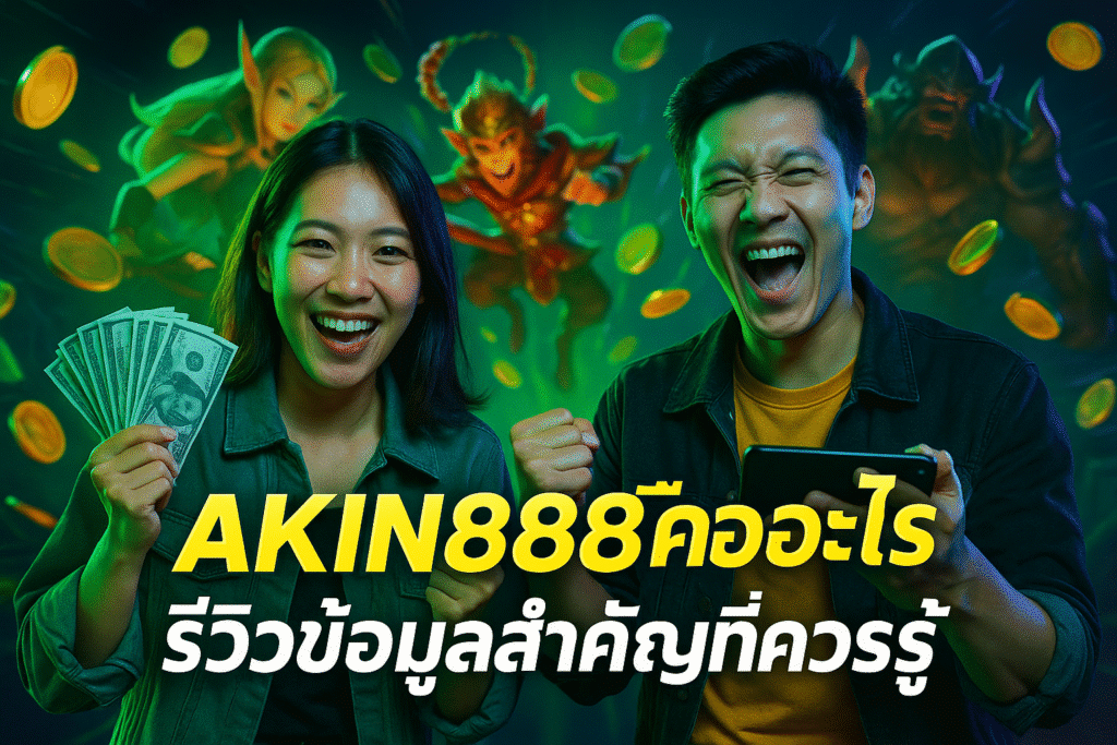 AKIN888 คืออะไร รีวิวข้อมูลสำคัญที่ควรรู้